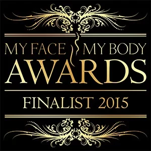 Cosmetic Courses: Image showing the My Face My Body Awards Finalist Logo