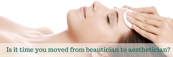 Cosmetic Courses: Banner showing Blog title