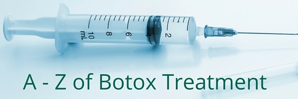Cosmetic Courses; Banner showing theBotox - a - z Guide