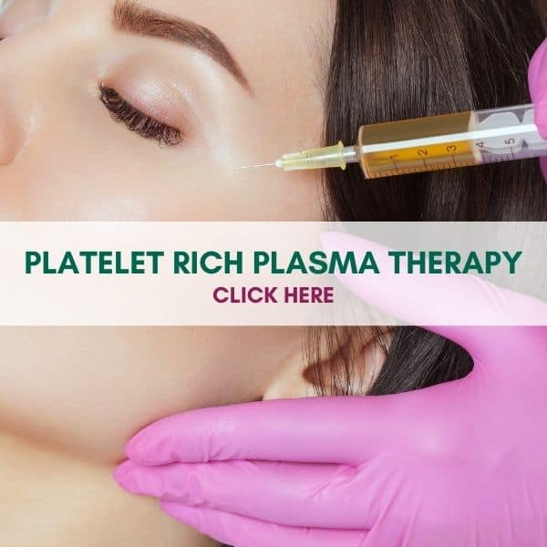 PLATELET RICH PLASMA TREATMENTS COSMETIC COURSES