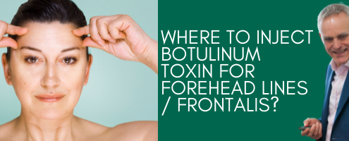 Where can I inject botox for forehead lines cosmetic courses