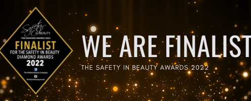 we are finalists the safety in beauty awards 2022