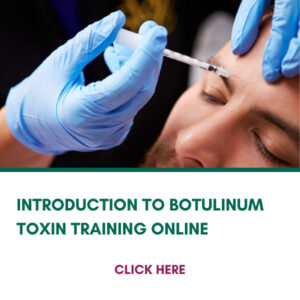 INTRODUCTION TO BOTULINUM TOXIN TRAINING ONLINE Course Slide