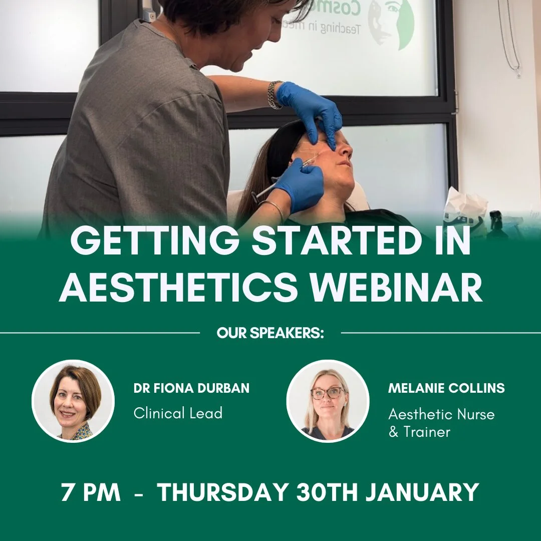 Getting started in Aesthetics Webinar